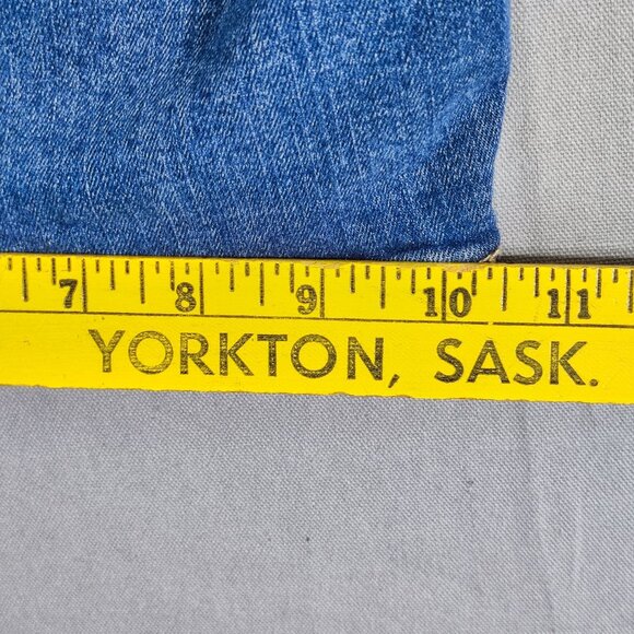 Silver Jeans Bermuda shorts women's size 34 denim blue colour Elyse straight - Picture 13 of 13